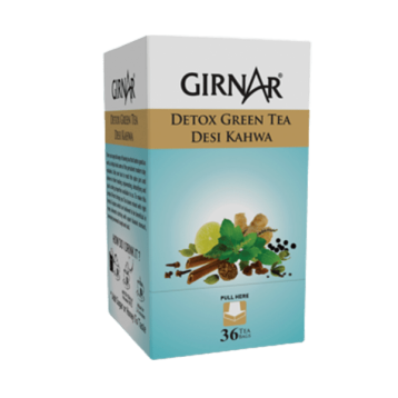 Buy Girnar Detox Green Tea Desi Kahwa Online In Gujarat India Spyran