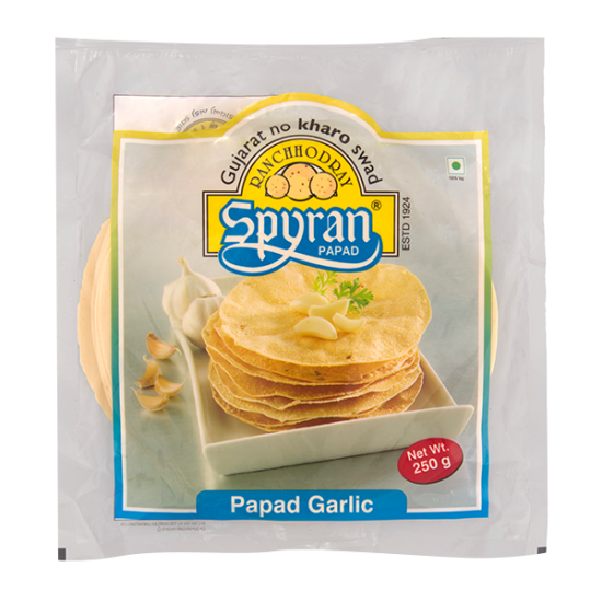 Spyran Papad Garlic/Lasun