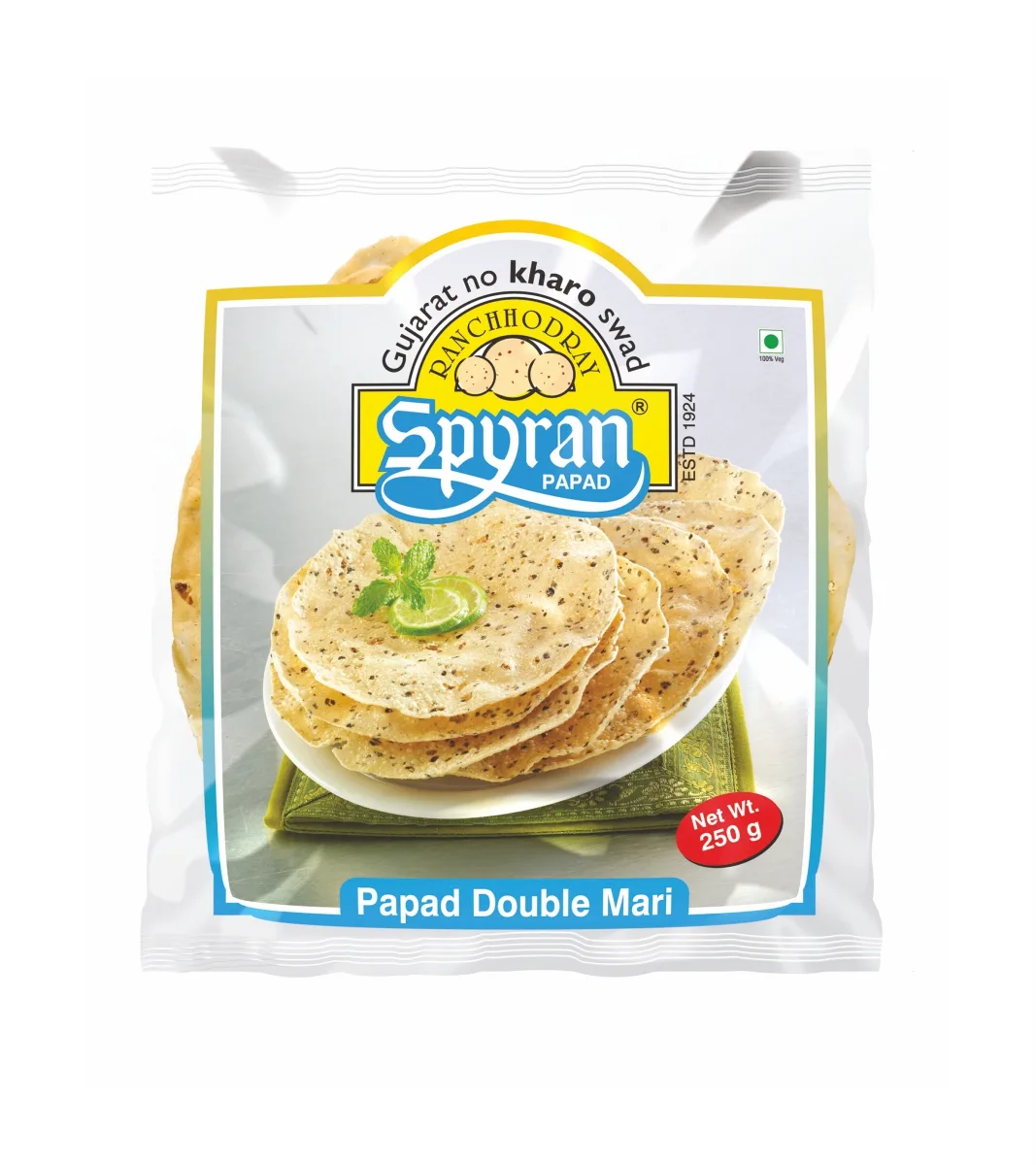 Spyran Papad Doublemari - 250g
